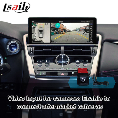 Διεπαφή Lexus CarPlay Lsailt για NX NX200T, NX300h 2016-2022 με το σύστημα Linux, σύνδεση καθρεφτών