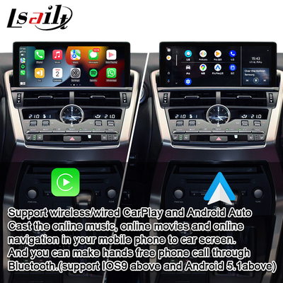 Διεπαφή Lexus CarPlay Lsailt για NX NX200T, NX300h 2016-2022 με το σύστημα Linux, σύνδεση καθρεφτών