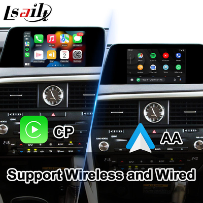 Διεπαφή πολυμέσων Lsailt Android για Lexus RX200T RX350 RX300 RX Mouse Control 2016-2019