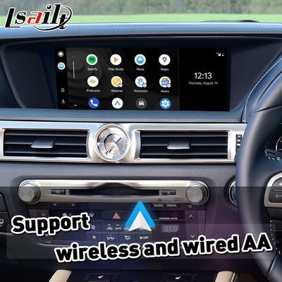 Lsailt Wireless Android Auto Carplay Interface για το Lexus GS300h GS200t GS350 GS450h GSF GS L10 2016-2020