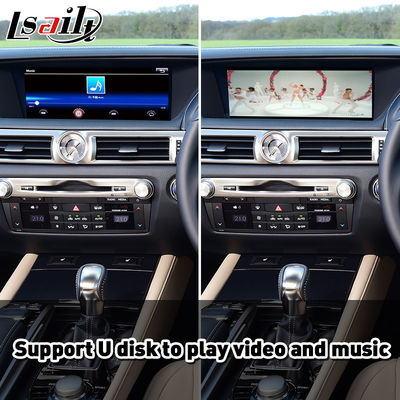 Lsailt Wireless Android Auto Carplay Interface για το Lexus GS300h GS200t GS350 GS450h GSF GS L10 2016-2020
