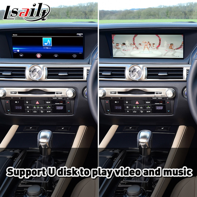 Ασύρματο Android Auto Carplay Interface για Lexus GS300h GS200t GS350 GS450h GSF GS L10 2016-2020