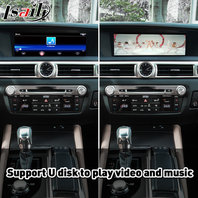 Android Auto & Carplay Interface για Lexus GS 350 200t 300h 450h AWD F Sport 2016-2020