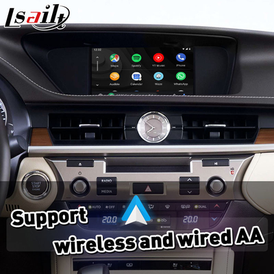 Ασύρματο Android Auto Carplay Interface για το 2012-2018 Lexus ES250 ES200 ES350 ES300h ES 250 200 Κεφαλίδα ελέγχου