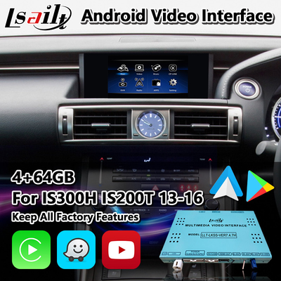 Lsailt Android Multimedia Interface για το Lexus IS 300h 250 350 200t 300 AWD F Sport XE30 2013-2016