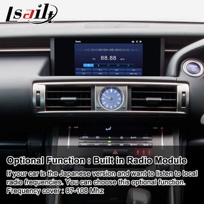 Lsailt Android Multimedia Interface για το Lexus IS 300h 250 350 200t 300 AWD F Sport XE30 2013-2016