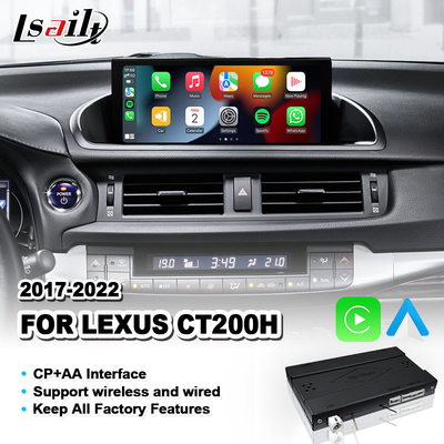 Ασύρματο Carplay & Android Auto Interface για Lexus CT 200h FSport CT 2017-2022