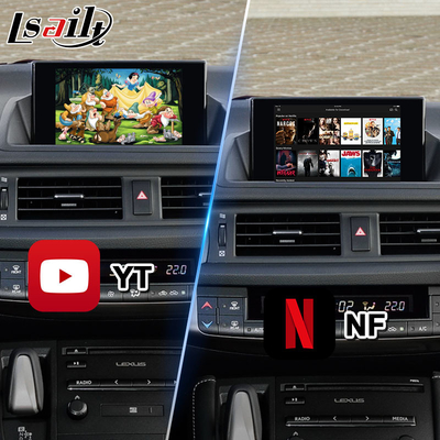 Lsailt Android Video Interface για Lexus CT200h CT F Sport Μάους Ελέγχου 2014-2017