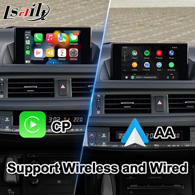 Lsailt Android Video Interface για Lexus CT200h CT F Sport Μάους Ελέγχου 2014-2017
