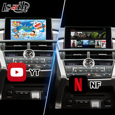 Lsailt Android Multimedia Video Interface για Lexus NX300h NX200t NX F-Sport Ελέγχου αφής 2014-2017