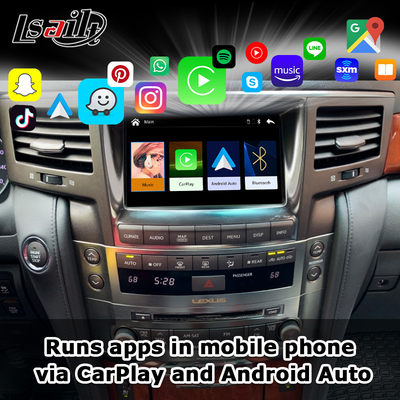 Ασύρματο CarPlay Interface για Lexus LX570 2013-2015 LX460d GX460 GX400 Navigation Android Auto Box από την Lsailt