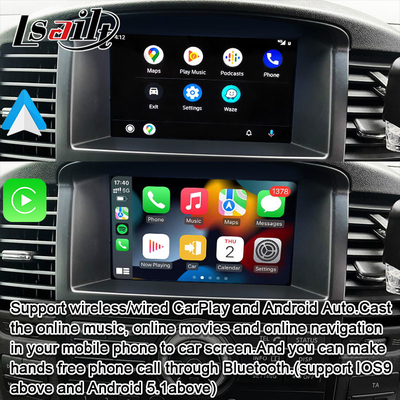 Ασύρματο CarPlay Interface για το Nissan Pathfinder R51 Navara D40 2013-2016 Android Auto, CarLife, Mirror Link