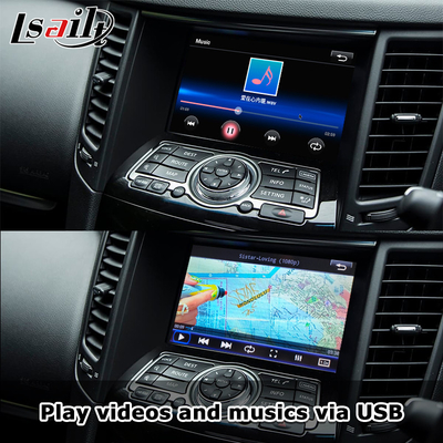 Lsailt CarPlay Interface για το Infiniti QX70 FX50 FX35 FX37 2011-2018 Android Αυτοαποκωδικοποιητής, Εγκατάσταση Pin to Pin