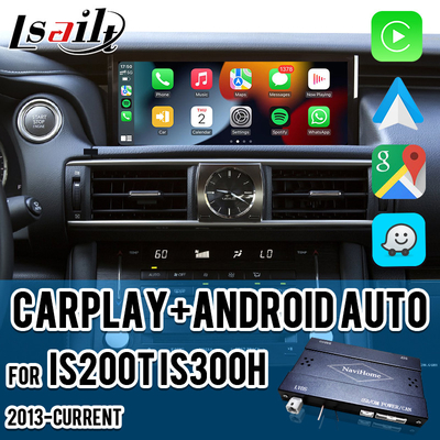 Πιν προς Πιν Apple CarPlay Διασύνδεση για Lexus IS IS250 IS350 IS300 IS200t 2013-2021 Android Αυτοαποκωδικοποιητής, Mirror Link