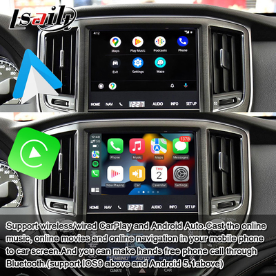 Lsailt CarPlay Android Multimedia Video Interface για το Toyota Crown, χωρίς εγκατάσταση ζημιών, με YouTube, NetFlix