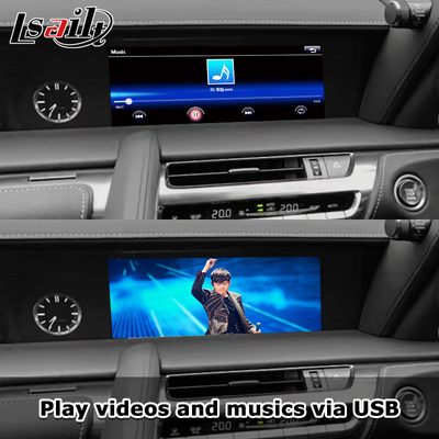 Ασύρματη διεπαφή CarPlay Android Auto GPS πλοήγηση για Lexus LC500h 2017-νέο NX LX LS GS από Lsailt