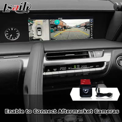 Ασύρματη διεπαφή CarPlay Ενσωματωμένη οθόνη OEM για Lexus LX570 LX460d 2016-2021 Android Auto Video Interface