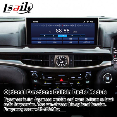 Lsailt Android Carplay Video Interface για το Lexus LX 450d 570 570s VDJ200 J200 2016-2021