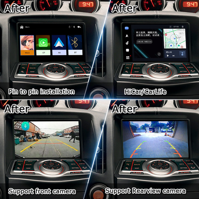 Το Lsailt Carplay Interface Box για Nissan 370Z 2010-2020 Android Υποστήριξη φωνητικής εντολής, ελέγχου τιμονιού