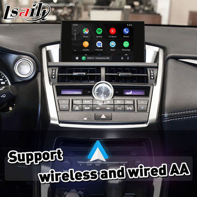 Lsailt / Navihome Android Auto Carplay Interface για Lexus NX300h NX200t Έλεγχος Κουμπιού 2014-2017 NX ES RX