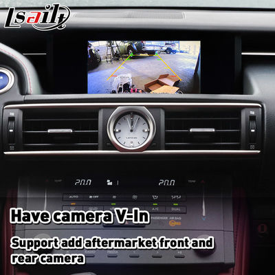 Διεπαφή Lsailt Wireless Carplay για Lexus RCF RC300 RC200t RC300h RC350 RC Έλεγχος με Κουμπί 2014-2018 IS RX NX