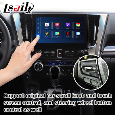 Το Toyota Alphard Vellfire AH30 σειράς Android Carplay κουτί διεπαφής Qualcomm 6125 8+128GB
