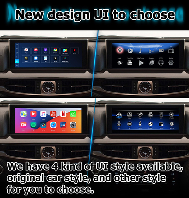 Lexus LX570 LX450d Android video interface υποστήριξη carplay android auto Qualcomm 8+128GB Android 11