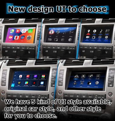 Lexus GX460 Android 13 πολυμέσων Carplay Android αυτόματο βίντεο διεπαφή
