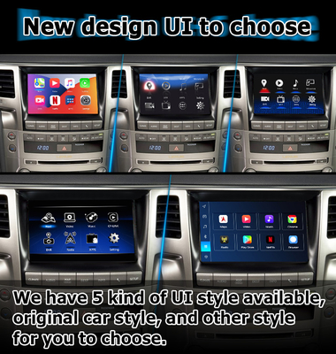Lexus LX570 2013-2015 Android βίντεο διεπαφή βασίζεται στην Qualcomm 8+128GB Android 11