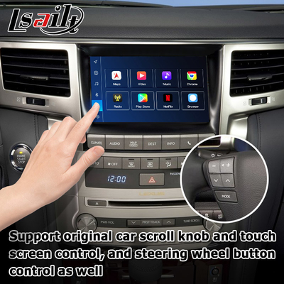 Lexus LX570 2013-2015 Android βίντεο διεπαφή βασίζεται στην Qualcomm 8+128GB Android 11