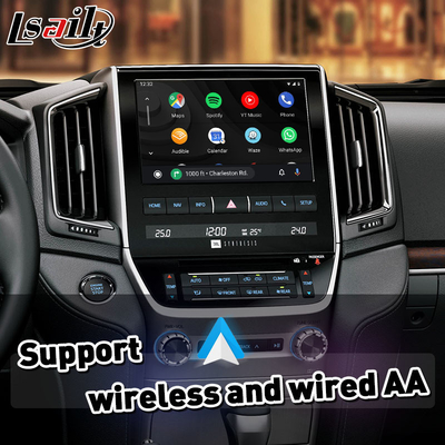 Διασύνδεση βίντεο πολυμέσων Android Lsailt για Toyota Land Cruiser 200 LC200 VX VXR VX-R 2016-2021