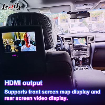 Διασύνδεση βίντεο πολυμέσων Android Lsailt για Toyota Land Cruiser 200 LC200 VX VXR VX-R 2016-2021
