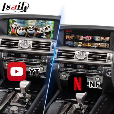Lsailt 8+128GB Android Διεπαφή Πολυμέσων Βίντεο για Lexus LS460 LS 600h 460L 2012-2017