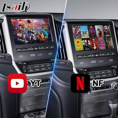Lsailt Android Multimedia Video Interface για το 2016-2021 Toyota Land Cruiser LC 200 GXL VX VXR VX-R Σαχάρα LC200