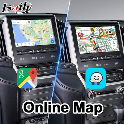 Lsailt Android Multimedia Video Interface για το 2016-2021 Toyota Land Cruiser LC 200 GXL VX VXR VX-R Σαχάρα LC200