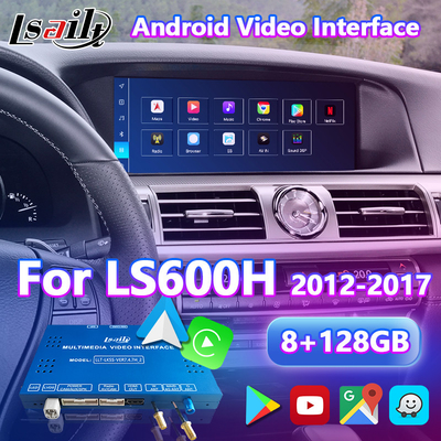 Lsailt 8+128GB Android πολυμέσων Carplay Interface Box για Lexus LS LS600h LS460 2012-2017