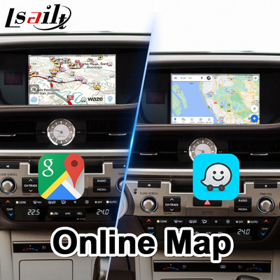 8+128GB Lsailt Android Διασύνδεση βίντεο πλοήγησης Για Lexus ES 350 300h 250 200 XV60 Ελέγχος ποντικιού 2012-2018