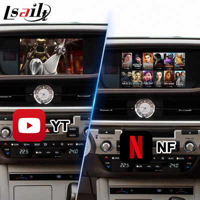 8+128GB Lsailt Android Διασύνδεση βίντεο πλοήγησης Για Lexus ES 350 300h 250 200 XV60 Ελέγχος ποντικιού 2012-2018