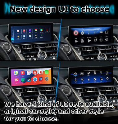 Διεπαφή βίντεο Android CarPlay Qualcomm base Android 13 8+128GB Lexus NX300 NX300h NX200t