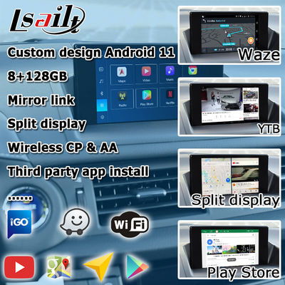 Διεπαφή βίντεο Lexus CT200h Android 13 carplay android auto βασισμένο σε Qualcomm 8+128GB