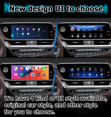 Lexus ES300h ES350 ES250 ES200 Android 13 βίντεο διεπαφή carplay android auto