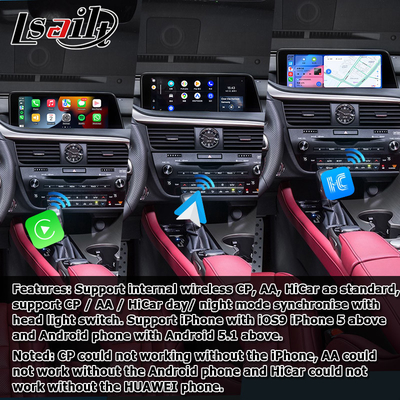 Android 8+128GB Lsailt Lexus Android carplay Android αυτόματη οθόνη για RX350 RX450h RX300 2.0Ghz επεξεργαστής