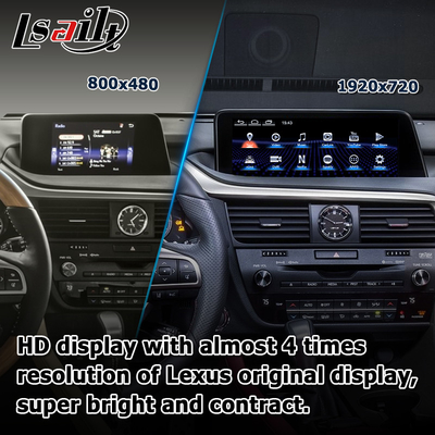 Android 8+128GB Lsailt Lexus Android carplay Android αυτόματη οθόνη για RX350 RX450h RX300 2.0Ghz επεξεργαστής