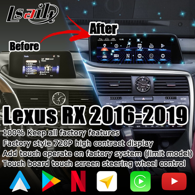 Android 8+128GB Lsailt Lexus Android carplay Android αυτόματη οθόνη για RX350 RX450h RX300 2.0Ghz επεξεργαστής