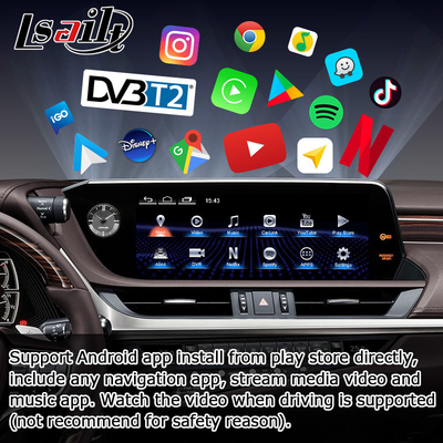 Αναβάθμιση Lexus ES300h Εικονική οθόνη 12.3" Android Auto Carplay από Lsailt