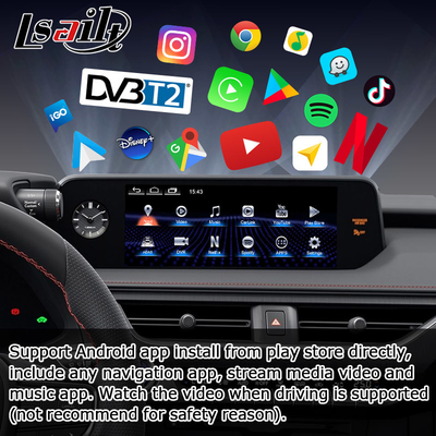 Android Carplay Lexus Εικαστική οθόνη για UX200 UX250h DSP Ρυθμίσεις android auto