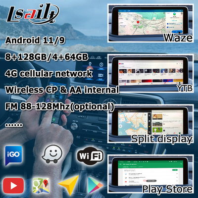 HD 12.3 ιντσών αναβάθμιση οθόνης Android για Lexus RX350 RX450h Lsailt Android Auto Carplay
