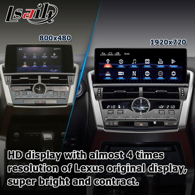 NX300 NX300h Lexus Android μεγάλη οθόνη 10,25 ίντσες Android αναβάθμιση Carplay