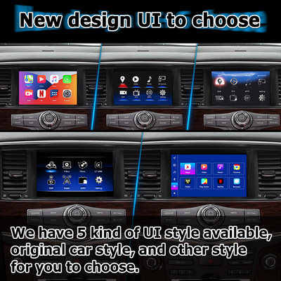 Nissan Patrol Y62 Armada βάση Qualcomm Κατοκίνητο πλοήγηση κουτί carplay GPS συσκευή πλοήγησης