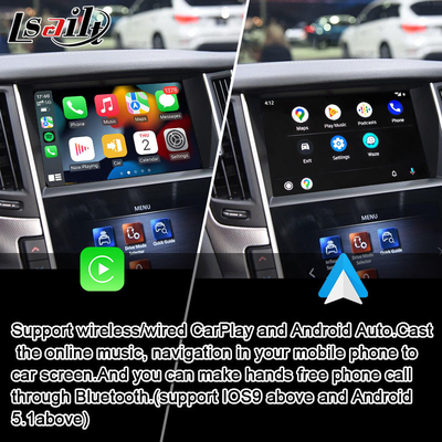 Lsailt Android Infotainment Module για το Infiniti Q50 Q60 2014-2020 Διασύνδεση CarPlay, κιβώτιο πλοήγησης Android